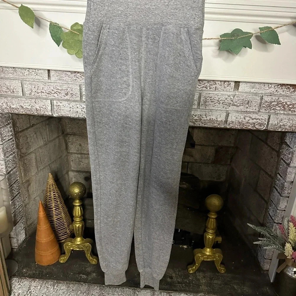 MWL Madewell Foldover waist band sporty heathered joggers size Xxs - Picture 3 of 4